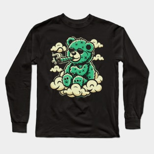 Stoner Bear Long Sleeve T-Shirt